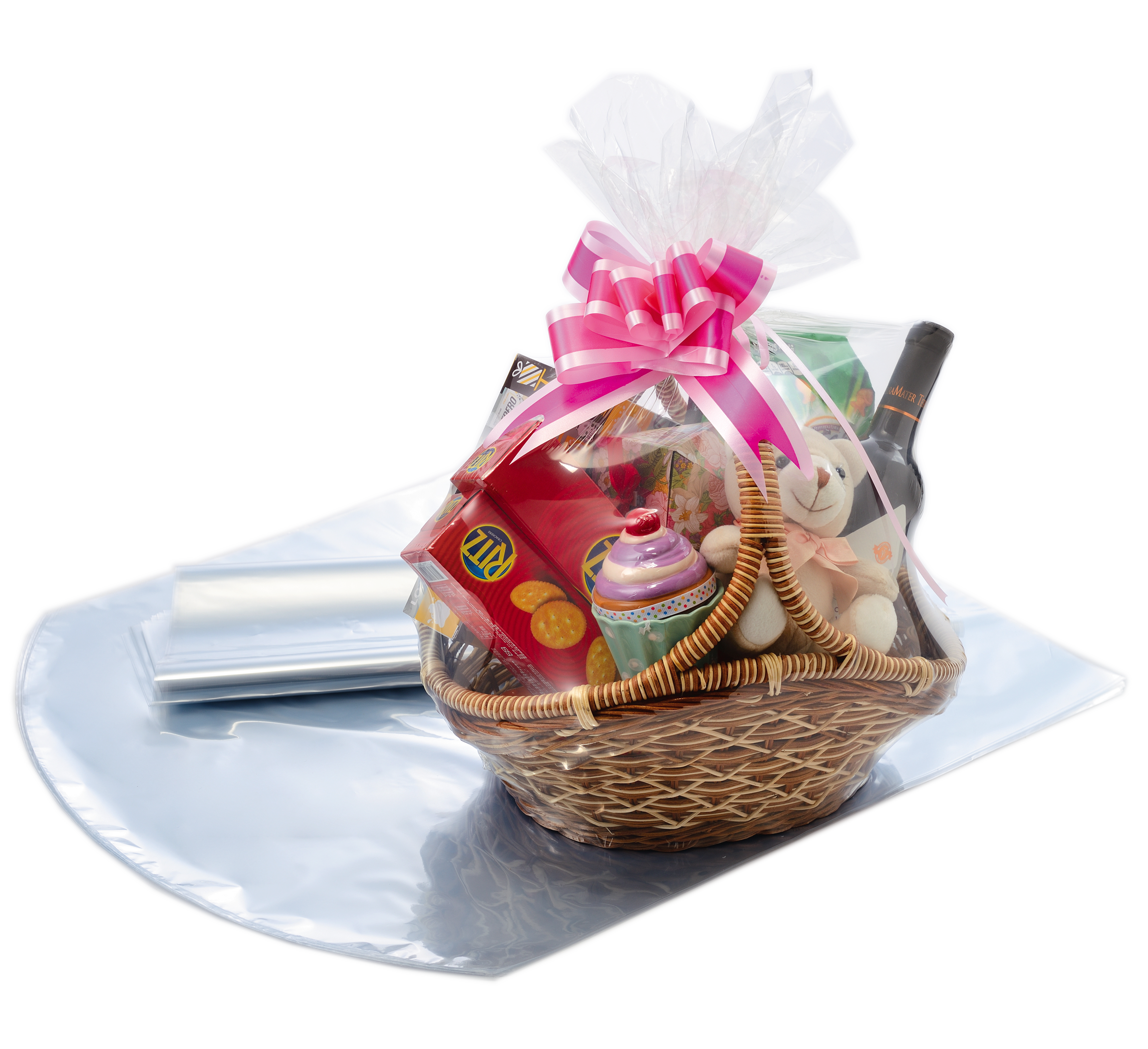 PVC Shrink Dome Bag for Gift Basket